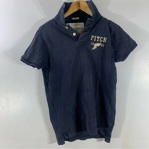 Polo Azul Abercrombie & Fitch muscle  shirt